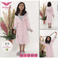 Махровый халат для девочки Bellezza B-9