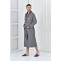 Мужской махровый халат Ecocotton "Pamira" премиум класса