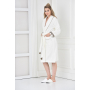 Женский махровый халат премиум класса Ecocotton "Hazal"