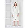 Женский махровый халат премиум класса Ecocotton "Hazal"