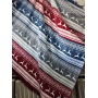 Хлопковый плед с бахромой Sarar Battaniye 200×240 см №17206A