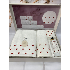 Подарочный набор полотенец La Maison с парфюмом - Lovely