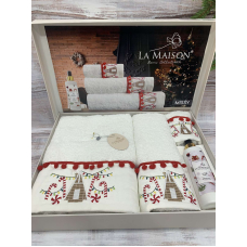 Подарочный набор полотенец La Maison с парфюмом - Missy