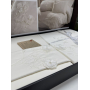 Постельное белье Cotton box сатин с 3D вышивкой - Pure