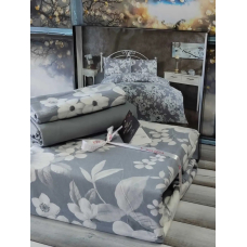 Фланелевое постельное белье Belizza "Daffodil grey"