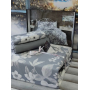 Фланелевое постельное белье Belizza "Daffodil grey"
