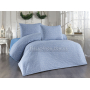 Фланелевое постельное белье Belizza "Wisteria blue"