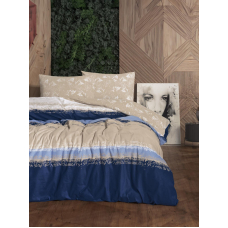 Фланелевое постельное белье Cotton box "Blueline laci"