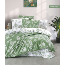 Постельное белье Issi Home Из Ранфорса - Forest Зеленый