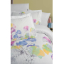 Постельное белье Karven Stripe Satin с цветным принтом N250-SB010