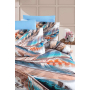 Постельное белье Karven Stripe Satin с цветным принтом N250-SB021