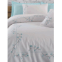 Постельное белье Dantela Vita - Embroidered Jenna beyaz-mint