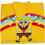 Детский махровый пончо "SPONGE BOB" фирмы Piramit
