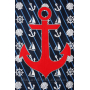Пляжное полотенце " Anchor-3 "- 75*150