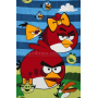 Пляжное полотенце " Angry Birds-2"- 75*150