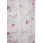 Халат женский короткий вафельный  Maison D`or - "Roses Camile"