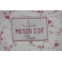 Покрывало вафельное с кружевом Maison  D`or "Roses"