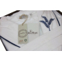 Халат женский махровый Ecocotton "Ekin" белый