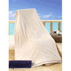 1а Пляжное махровое полотенце Ecocotton  "Compass" 100х170 см