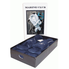 Набор халат мужской с тапочками Maison D`or -"Marine Club"