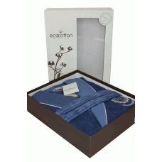 1 Мужской махровый халат Ecocotton " Karya" премиум класса