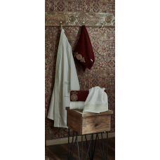 Мужской махровый халат Ecocotton " Tugra " премиум класса