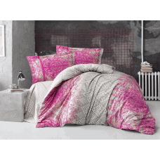 Постельное бельё Altinbasak Neon - Cadrado fucsia