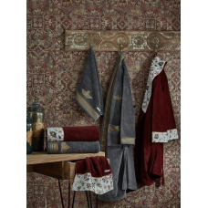 Женский махровый халат премиум класса Ecocotton "Aysima"