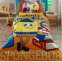 Двухстороннее детское постельное белье TAC "Sponge Bob Students"