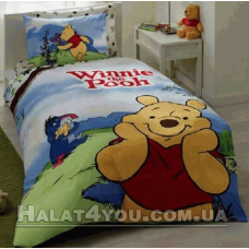Двухстороннее детское постельное белье TAC "Winnie Adventure"