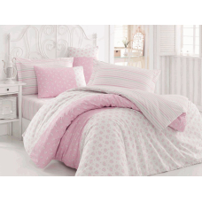 Постельное белье Cotton box "Melisa Pembe"- Ранфорс