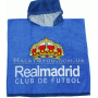 Детский махровый пончо "REAL MADRID " фирмы Piramit