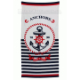 Пляжное полотенце " Anchors Nautical "- 75*150