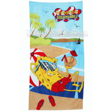 Пляжное полотенце "Sponge Bob "- 75*150