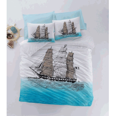 Постельное белье Cotton box "Ship mavi"- Ранфорс