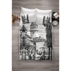 Постельное белье Cotton box Art Saten  - Galata