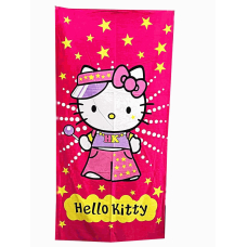 Пляжное полотенце " Hello Kitti"- 75*150
