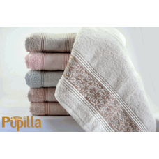 Хлопковые лицевые  полотенца Pupilla "Tuana"