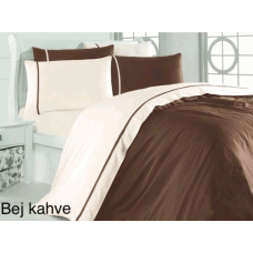Постельное бельё First Choice Сатин  - "Bej Kahve"