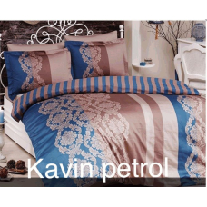 Постельное бельё First Choice Сатин  - "Cavin Petrol"