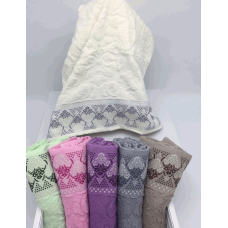 Банные хлопковые полотенца Cotton Area -  Buket