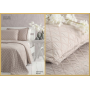 Покрывало + 2 наволочки Pavia - Saphire beige  240 х 260 см